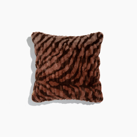 Terracotta Zebra Pillow